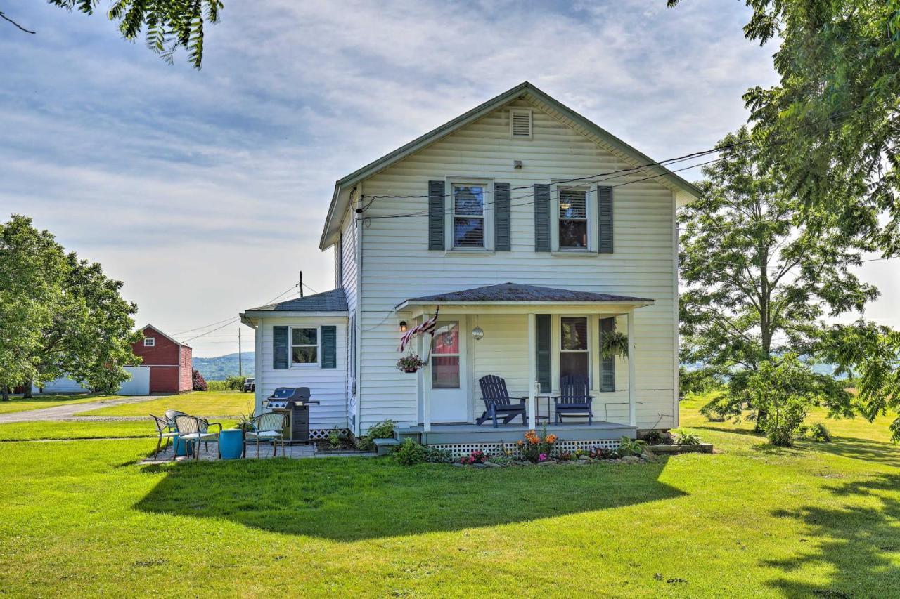 Finger Lakes Farm Retreat Walk To Wineries! Hector Exterior foto